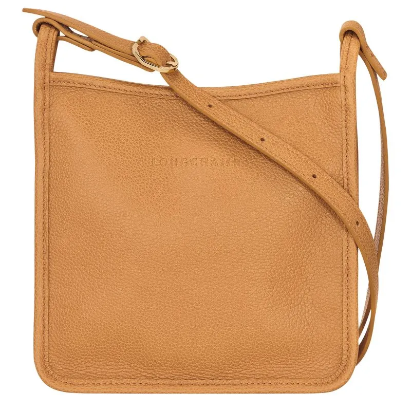 Le Foulonné S Crossbody bag Walnut - Leather