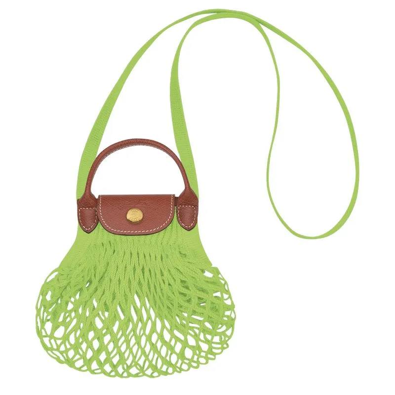 Le Pliage Filet XS Mesh bag Green Light - Canvas