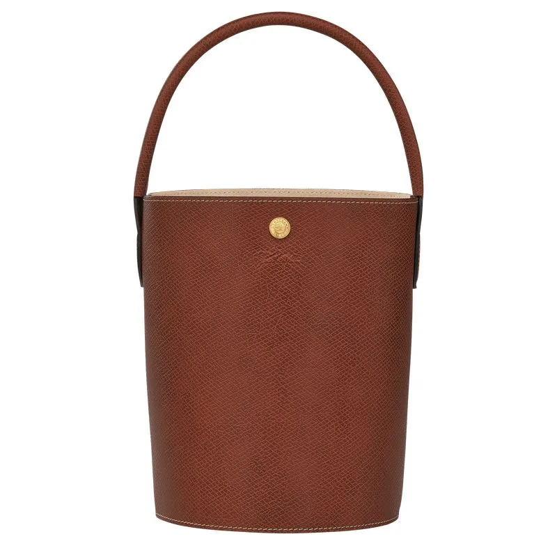 Épure S Bucket bag Brown - Leather