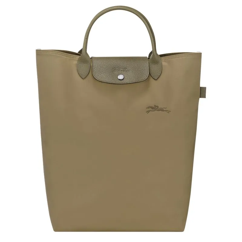 Le Pliage Green M Tote bag Artichoke - Canvas