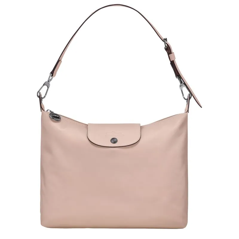 Le Pliage Xtra M Hobo bag Nude - Leather