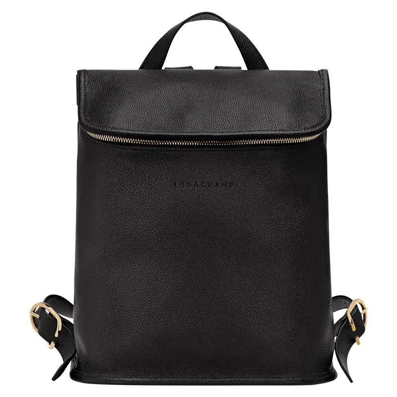 Le Foulonné M Backpack Black - Leather