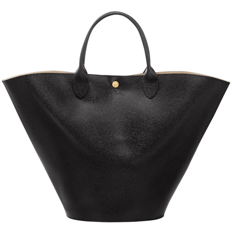 Épure XL Tote bag Black - Leather