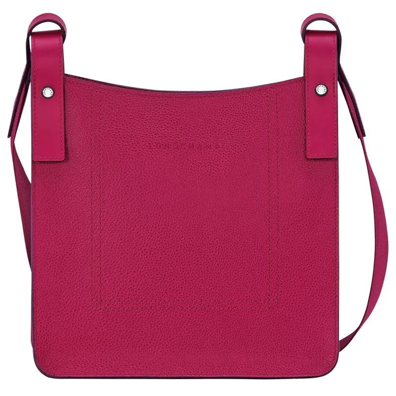 Le Foulonné S Crossbody bag Beetroot - Leather