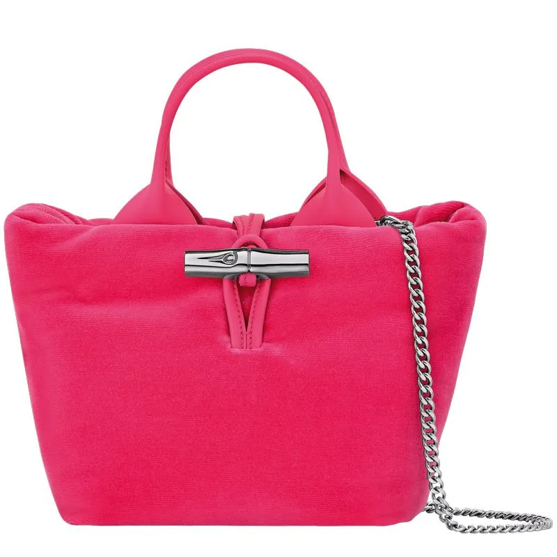 Le Roseau XS Handbag Pink - Canvas