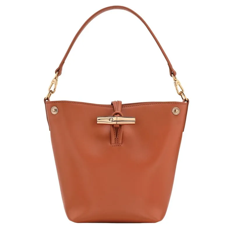 Le Roseau XS Bucket bag Bark - Leather