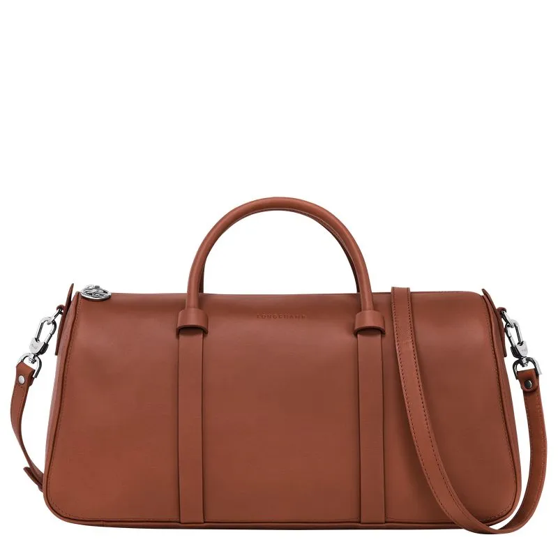 Daylong L Handbag Cognac - Leather