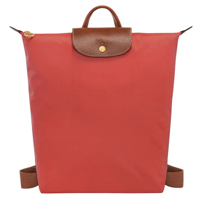 Le Pliage Original M Backpack Tomato - Canvas
