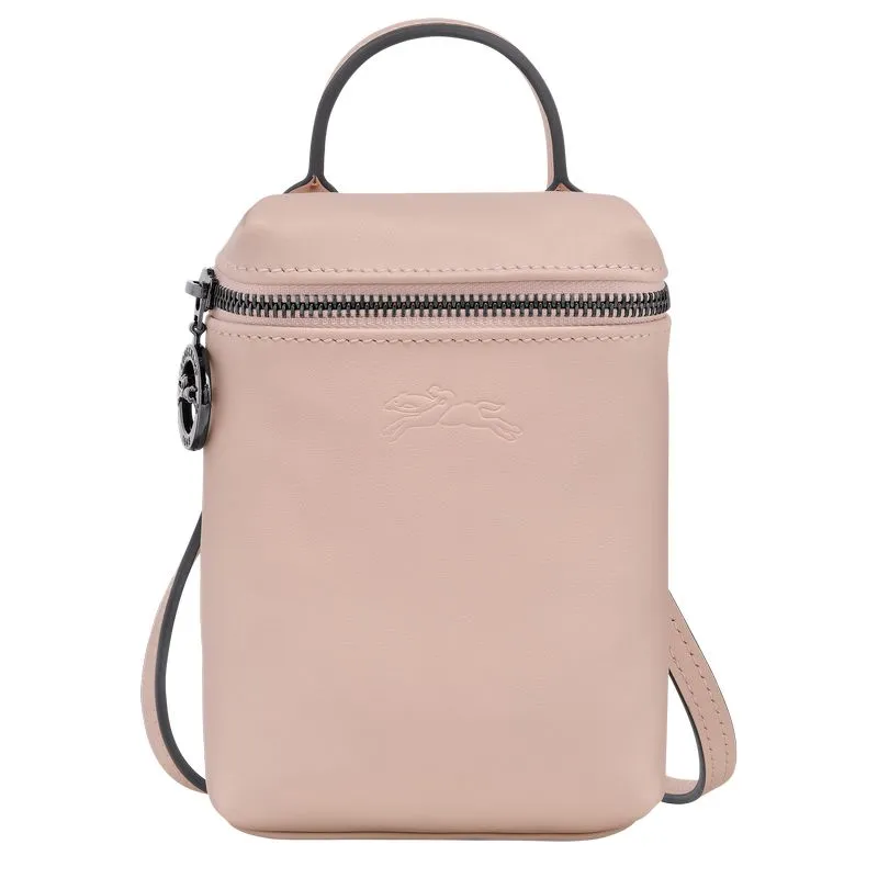 Le Pliage Xtra XS Crossbody bag Nude - Leather