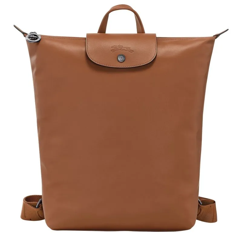 Le Pliage Xtra M Backpack Cognac - Leather