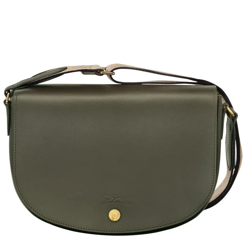 Épure M Crossbody bag Khaki - Leather