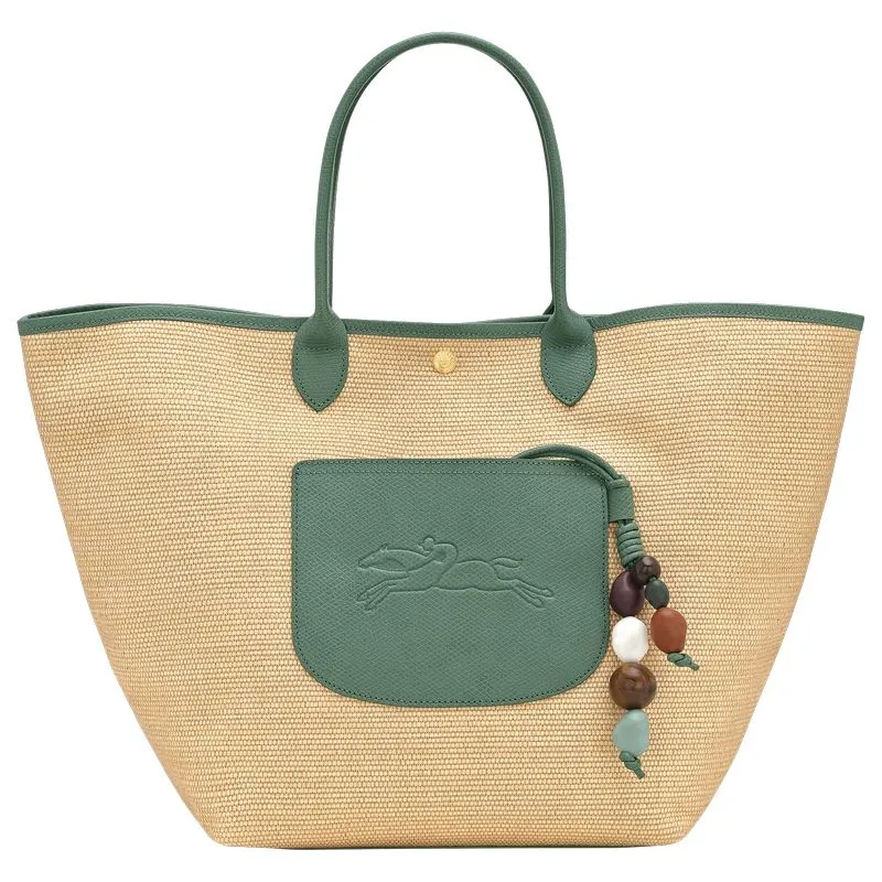 Le Pliage Collection M Basket bag Oregano - Canvas