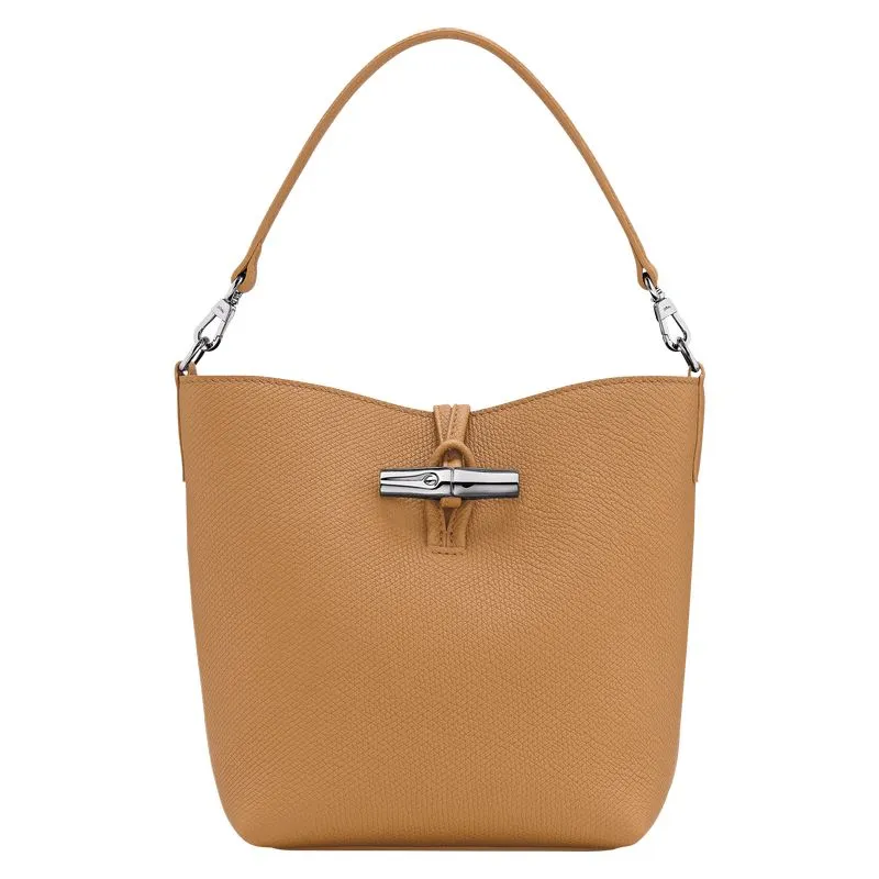Le Roseau XS Bucket bag Walnut - Leather