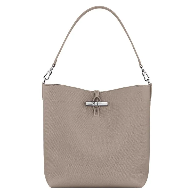 Le Roseau M Hobo bag Clay - Leather