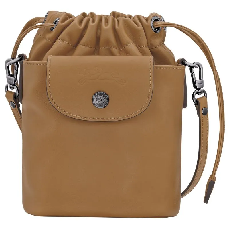 Le Pliage Xtra XS Bucket bag Tobacco - Leather