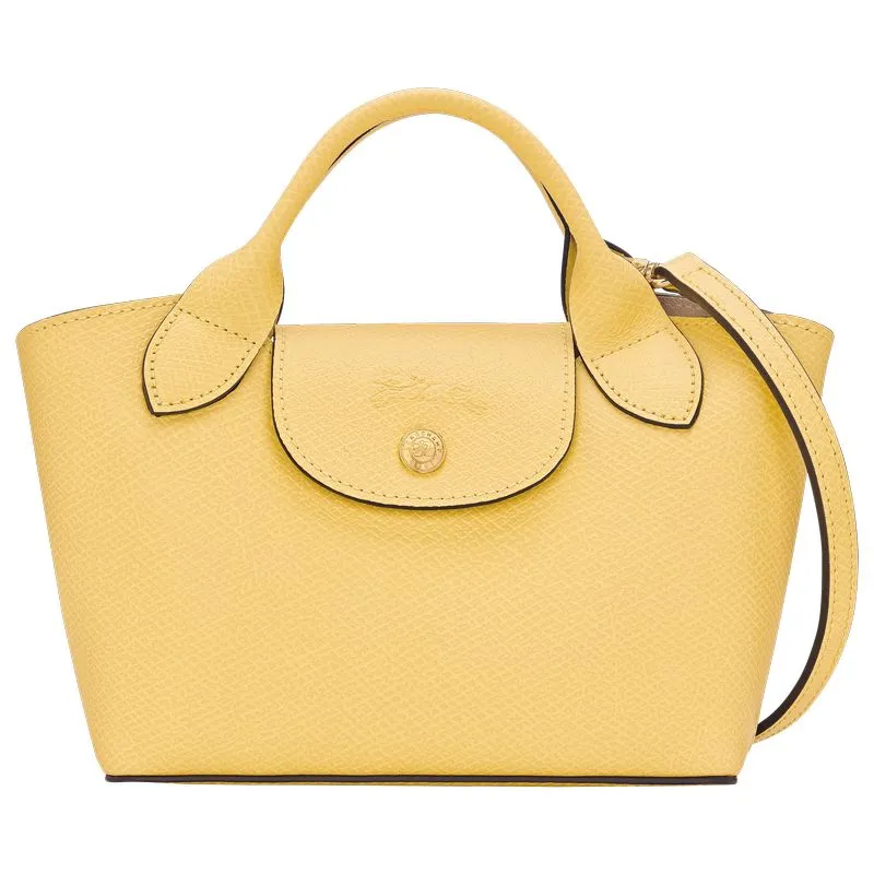 Épure XS Tote bag Yellow Chick - Leather