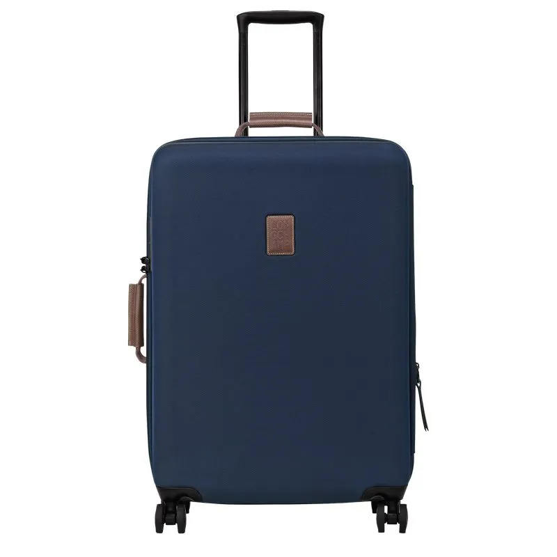 Boxford L Suitcase Blue - Recycled canvas