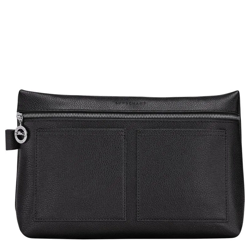 Le Foulonné Toiletry case Black - Leather