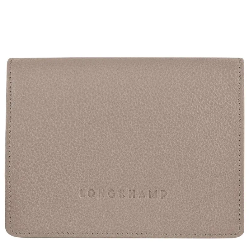 Le Foulonné Wallet Turtledove - Leather