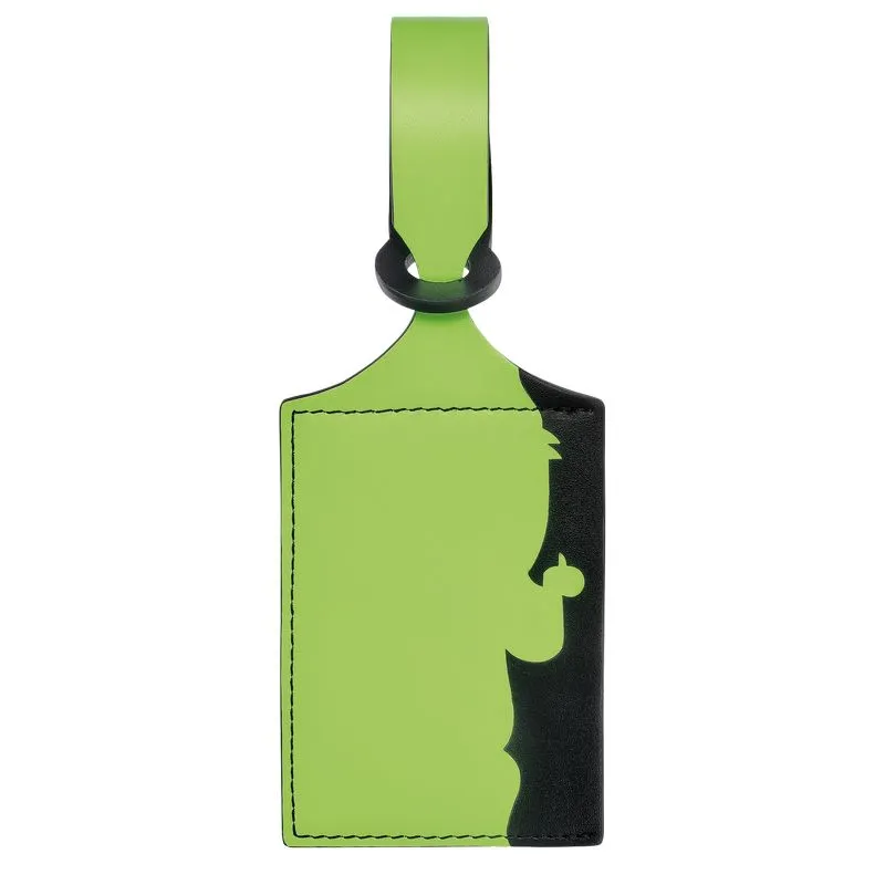LGP Travel Luggage tag Green Light - Leather