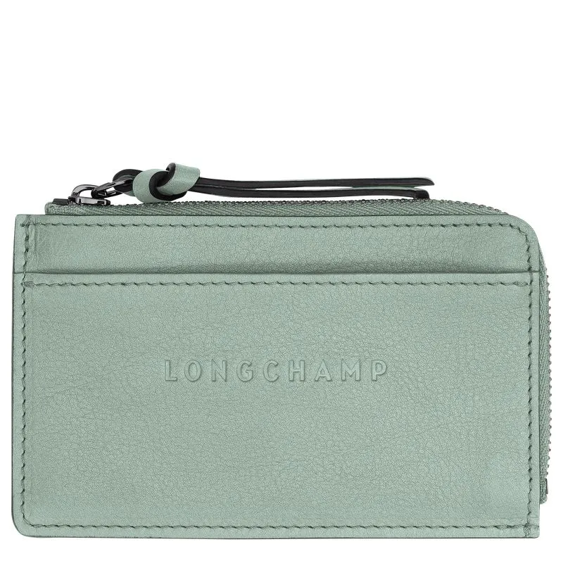 Longchamp 3D Card holder Vervain - Leather