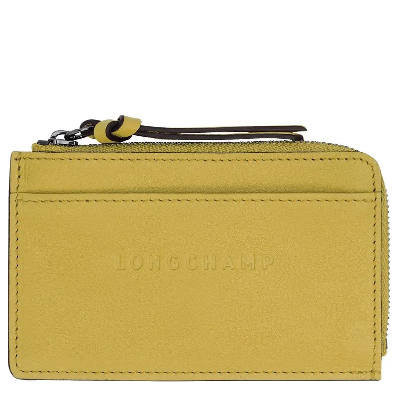 Longchamp 3D Card holder Ginger - Leather