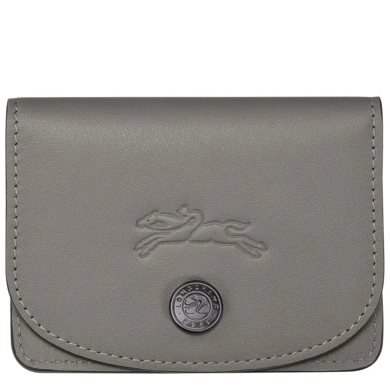 Le Pliage Xtra Card holder Turtledove - Leather