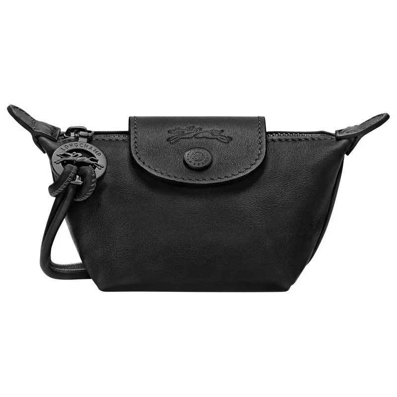 Le Pliage Xtra Coin purse Black - Leather