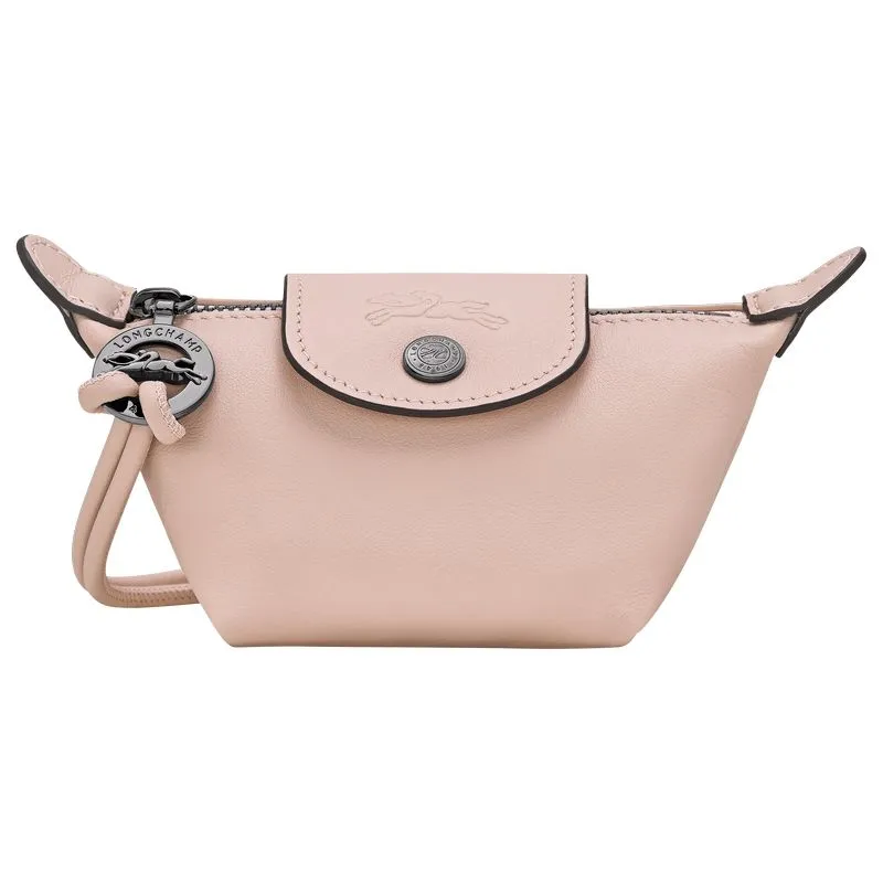 Le Pliage Xtra Coin purse Nude - Leather