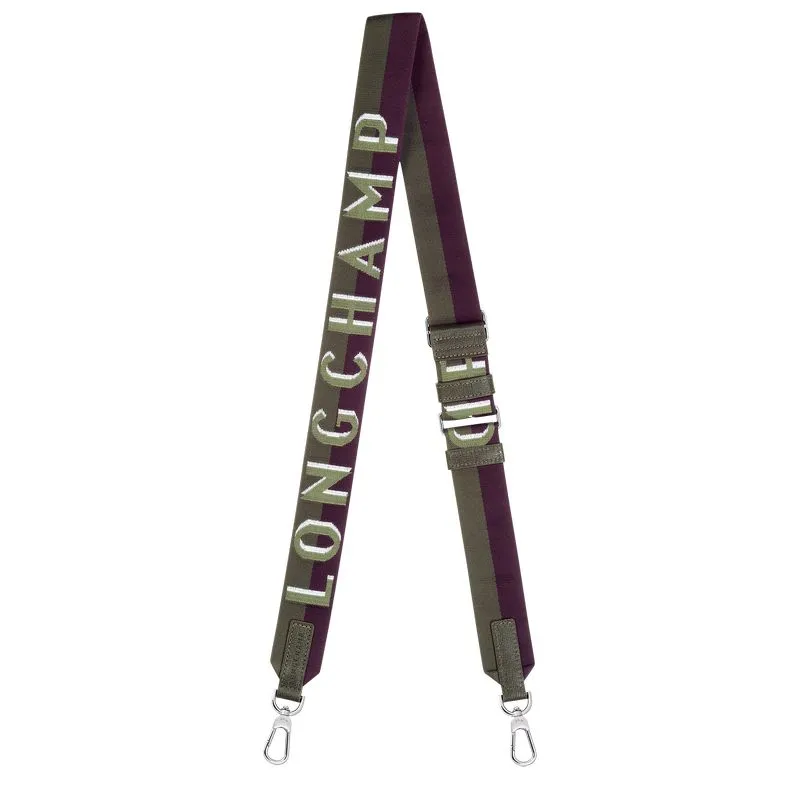 Longchamp Shadow Shoulder strap Laurel - Canvas