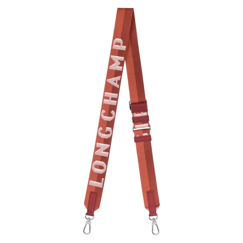 Longchamp Shadow Shoulder strap Pink Tea - Canvas