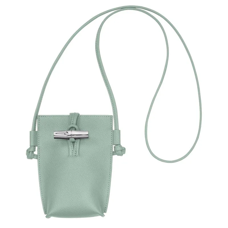 Le Roseau Phone case Celadon - Leather