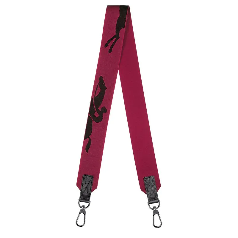 Longchamp 3D Shoulder strap Beetroot - Canvas