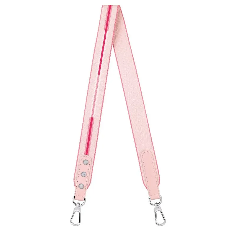 Longchamp Rayures Shoulder strap Marshmallow - Canvas