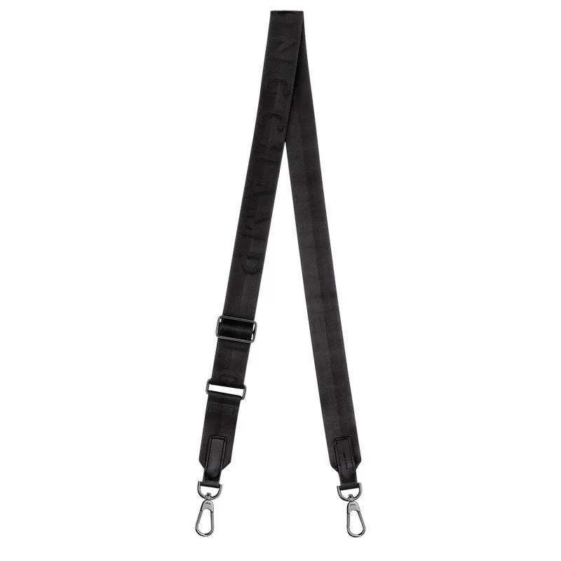Le Pliage Xtra Shoulder strap Black - Canvas