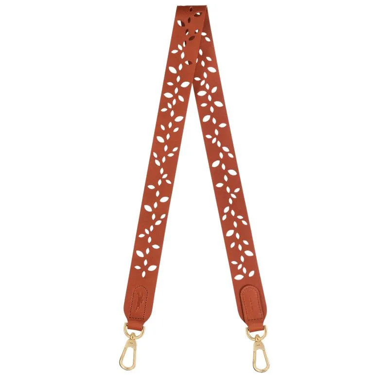 Végétal Shoulder strap Bark - Leather