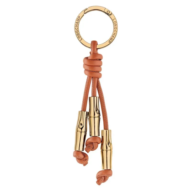Le Roseau Key ring Bark - Leather