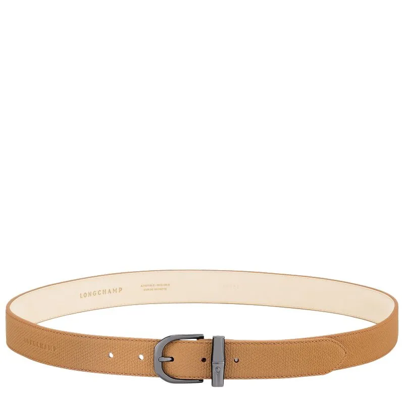 Le Roseau Ladies' belt Walnut - Leather