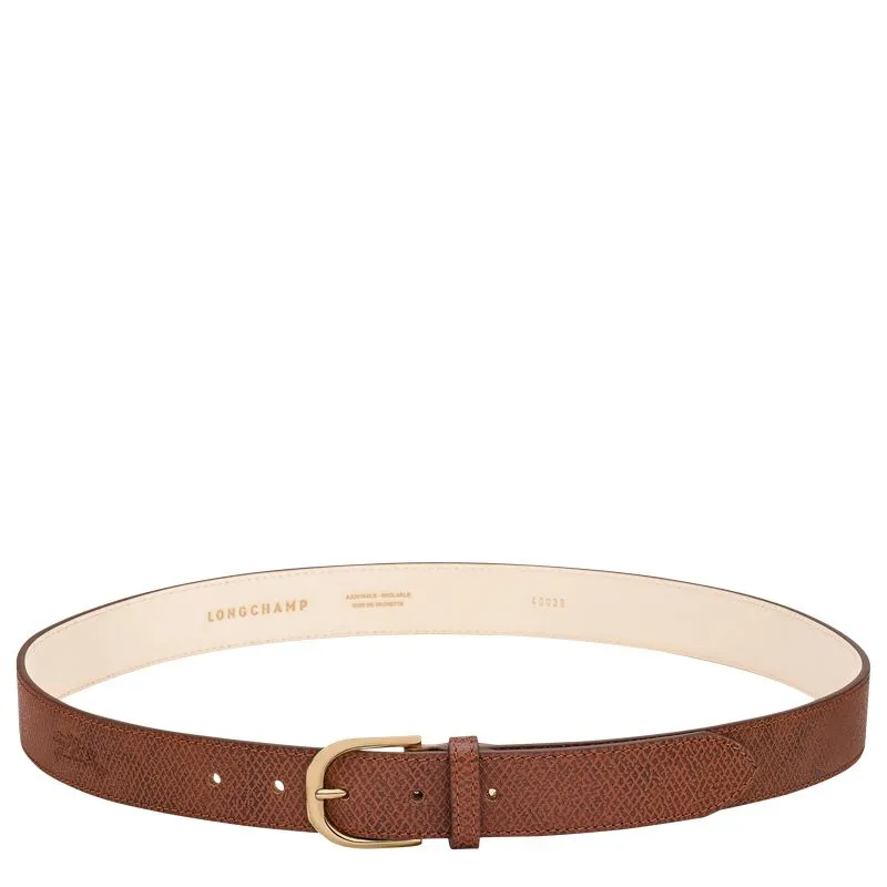 Le Pliage Original Ladies' belt Cognac - Leather
