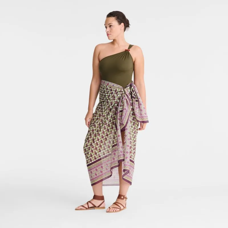 The Bucolic Escapade Stole Artichoke - Cotton