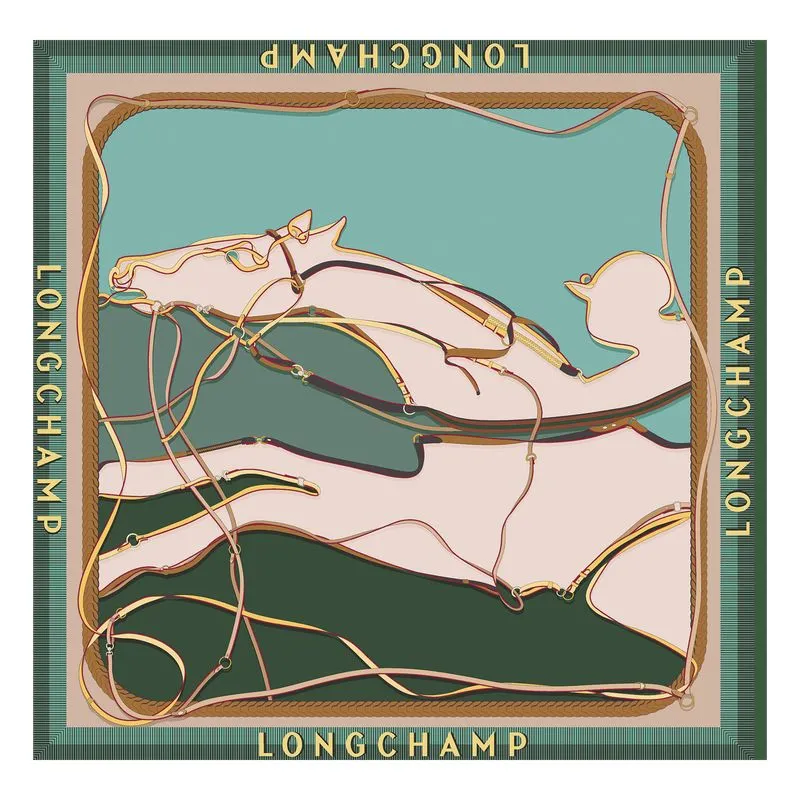 A toute Allure Silk scarf 90 Oregano - OTHER