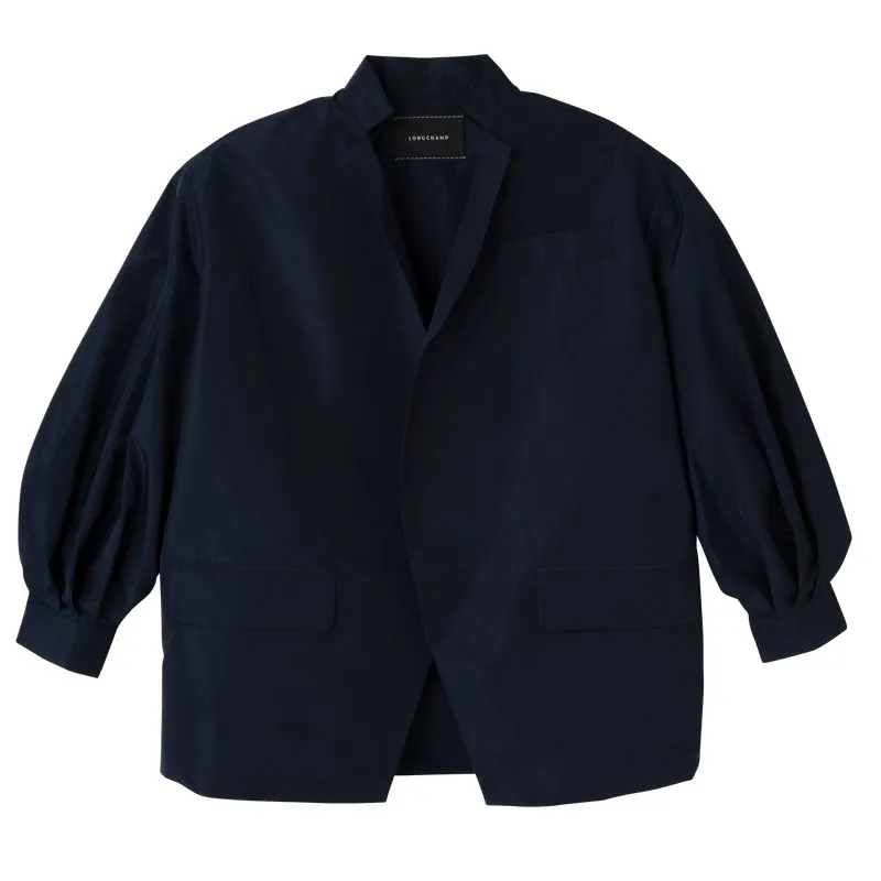Kimono jacket Navy - Technical taffeta