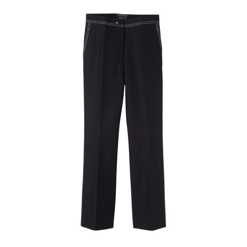 Suit pants Black - Gabardine