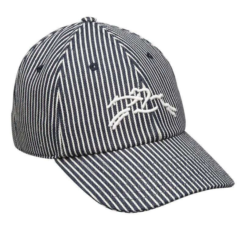 Cap Navy - Jacquard stripes