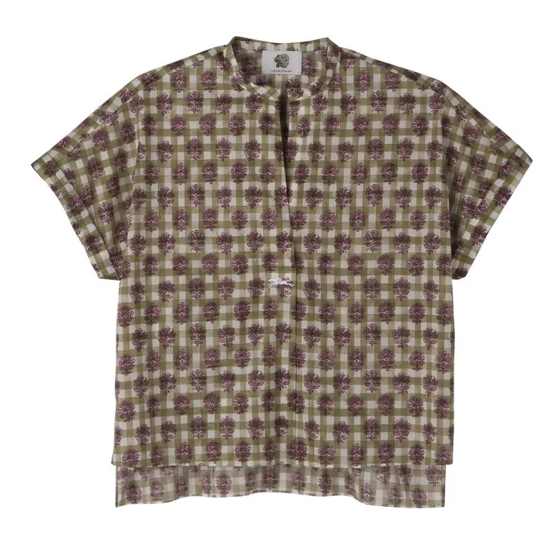 Blouse Artichoke - Vichy print veil