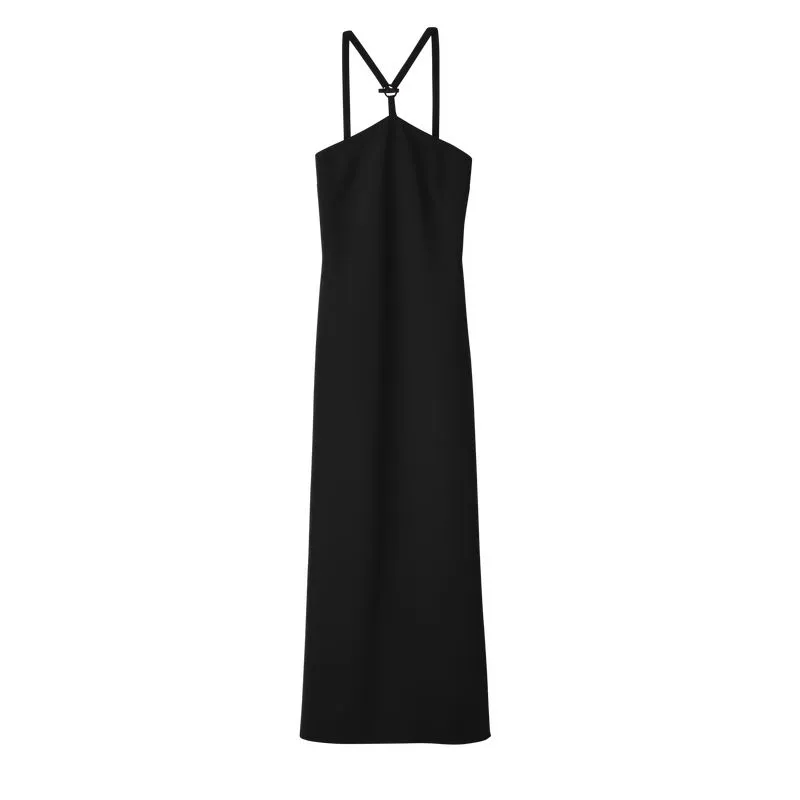 Long dress Black - Crepe