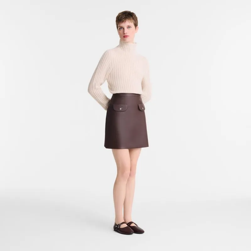 Skirt Ebony - Leather