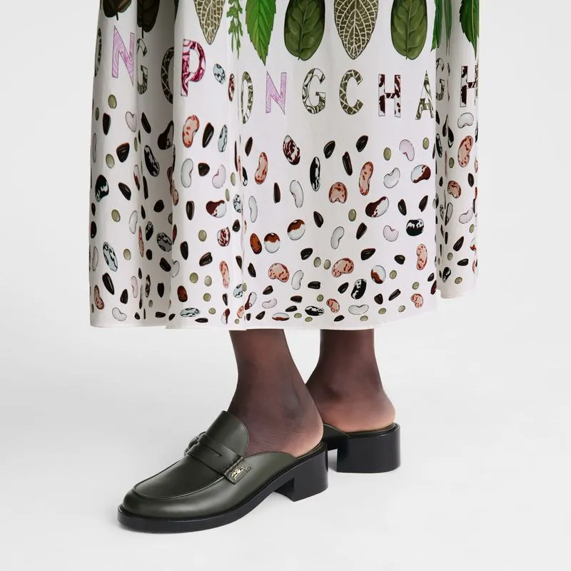 Epure Timeless Mules Khaki - Leather