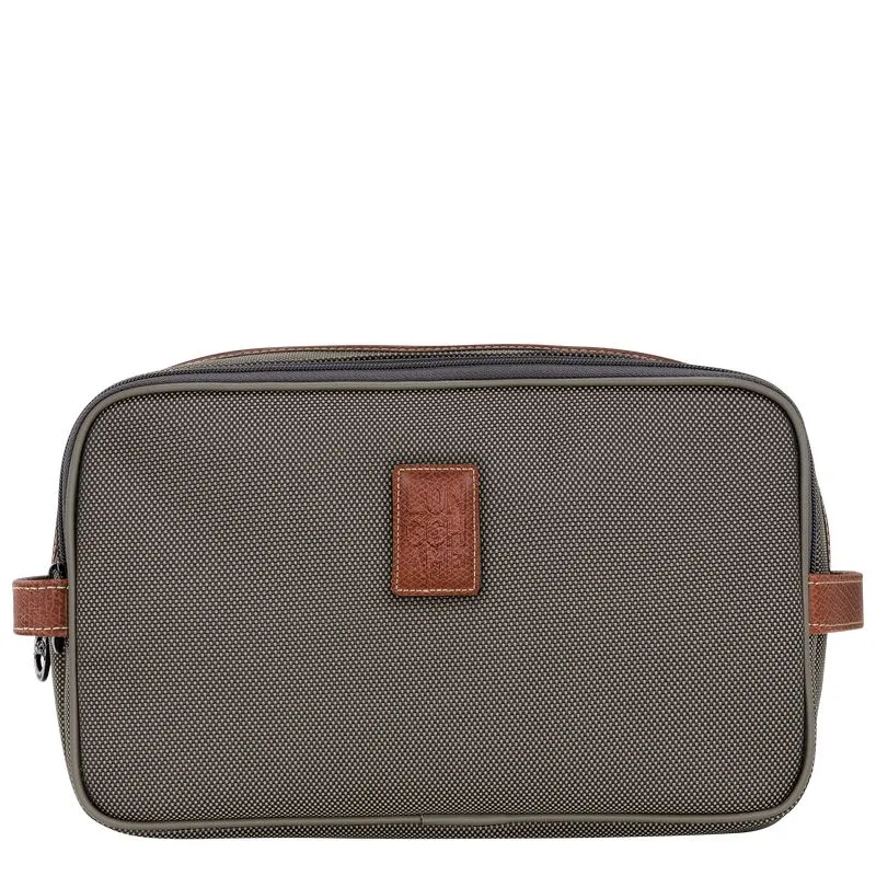 Boxford Toiletry case Brown - Recycled canvas