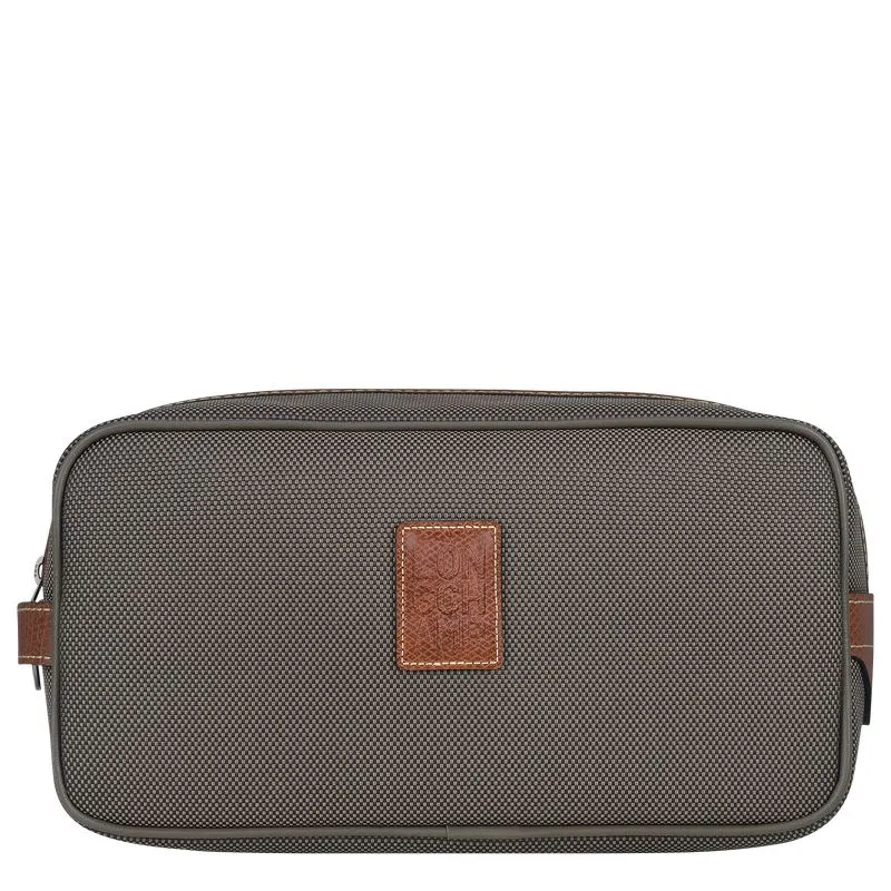 Boxford Toiletry case Brown - Recycled canvas